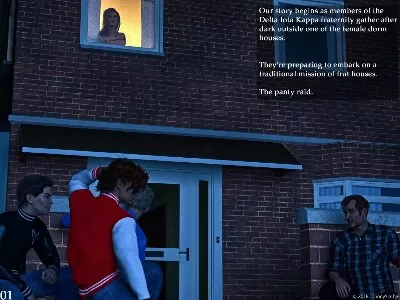 Johnny Scribe – Panty Raid 1 - Page 1