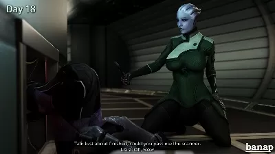 Banap3D – Liara’s No Nut November - Page 28