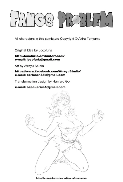 Atreyu Studio – Fang’s Problem (Dragon Ball) - Page 1