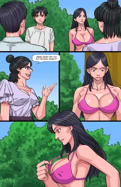 Giantess Fan -Pool Party Growth 04 - Page 7