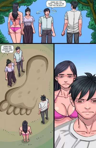 Giantess Fan -Pool Party Growth 04 - Page 8