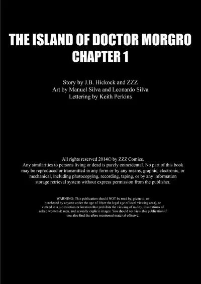 ZZZ-The Island of Doctor Morgro CE - Page 1
