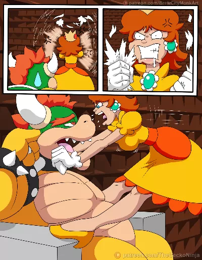 Mario – Gecko Ninja-Slut Princess Daisy - Page 1