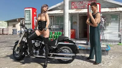 Xide – Bad Ass Biker Babe - Page 9