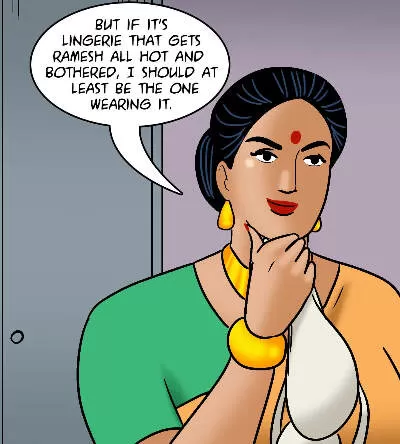 Velamma 105 – Velamma Stuns as a Lingerie Model - Page 10