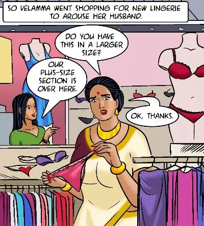 Velamma 105 – Velamma Stuns as a Lingerie Model - Page 11