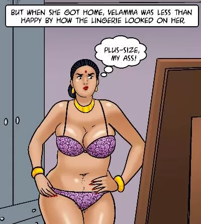 Velamma 105 – Velamma Stuns as a Lingerie Model - Page 14