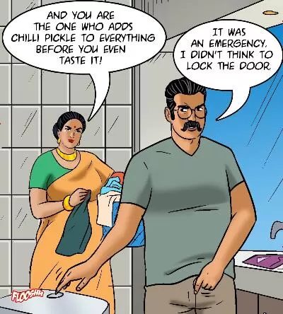 Velamma 105 – Velamma Stuns as a Lingerie Model - Page 5