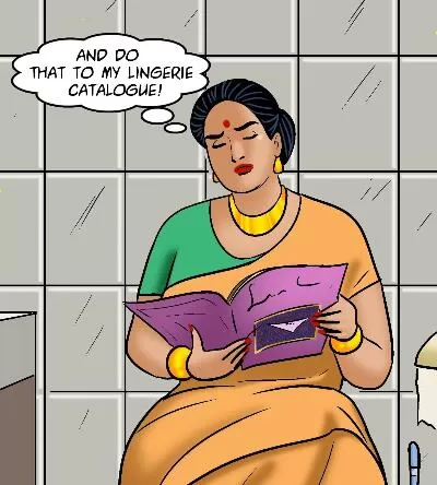 Velamma 105 – Velamma Stuns as a Lingerie Model - Page 7