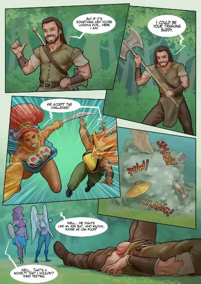 Bonete – Hot Duels V Urbosa vs Hawkgirl - Page 2