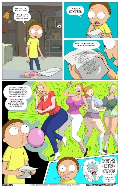 Arabatos – Morty Experiment 9 - Page 1