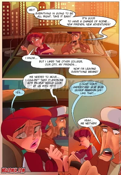 College Perverts 1 – The first day of class - Page 1