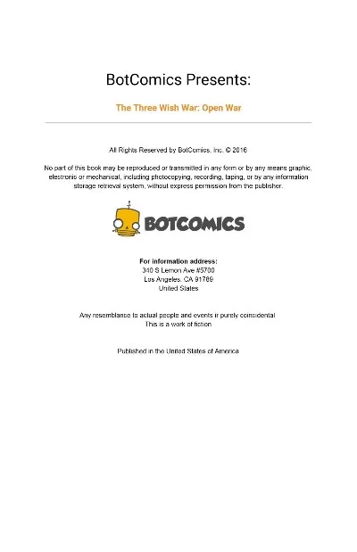 The Three Wish War- William Pratt - Page 1