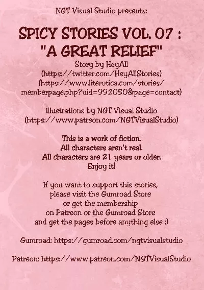 NGT Spicy Stories 07 – A Good Relief - Page 1