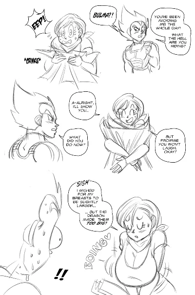 FunsexyDB – Bulma’s New Boobs (Dragon Ball Super) - Page 3