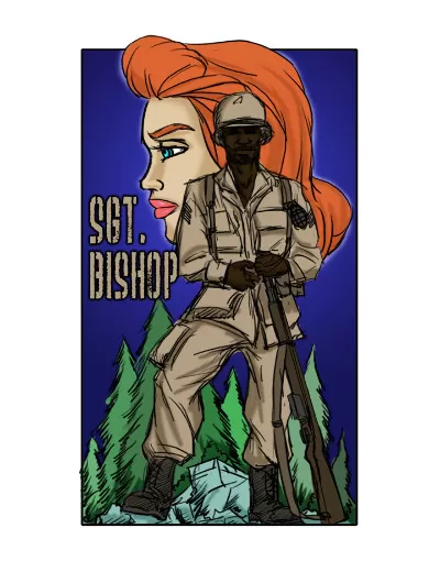 illustratedinterracial – SGT. BISHOP - Page 0