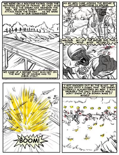 illustratedinterracial – SGT. BISHOP - Page 1