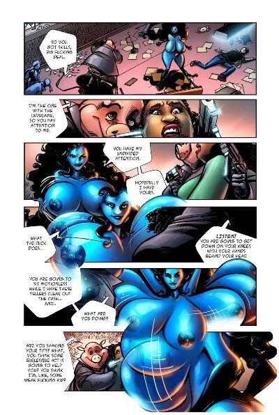 Big Blue – Juggs of Justice 01 - Page 9