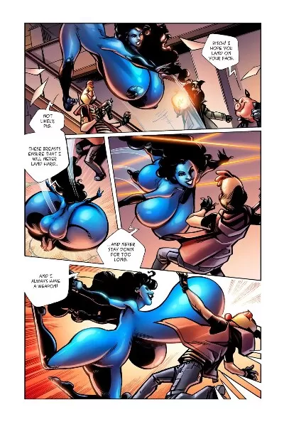 Big Blue – Juggs of Justice 01 - Page 6