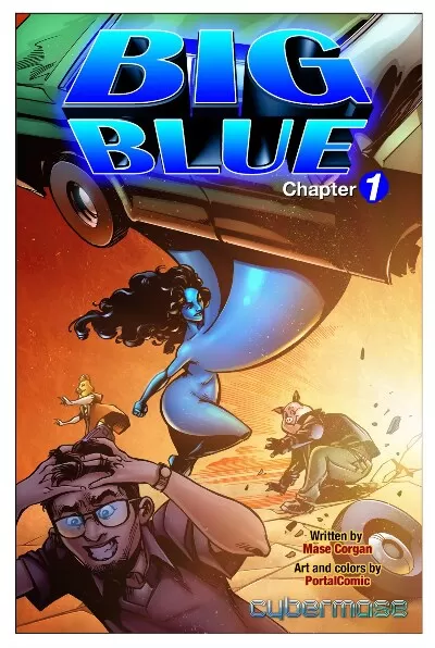 Big Blue – Juggs of Justice 01