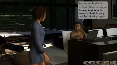 Senderland Studios – Bad Dept Good Dept - Page 1