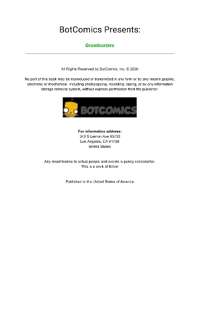 Botcomics – Growbusters 1 - Page 1