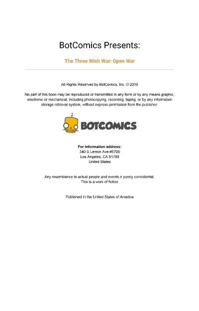 The Three Wish War Issue 03 - Page 1