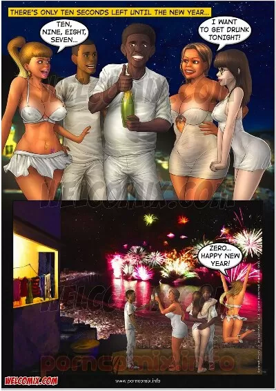 Brazilian Slumdogs 5- Slum Gang’s New Year - Page 1