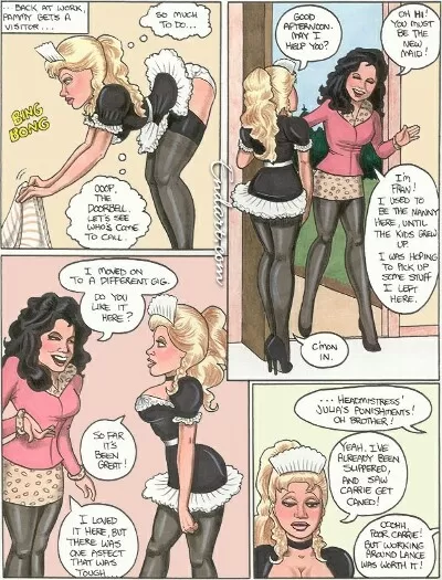 [Endart] – Spanking Pamalee #6 – The Nanny - Page 1