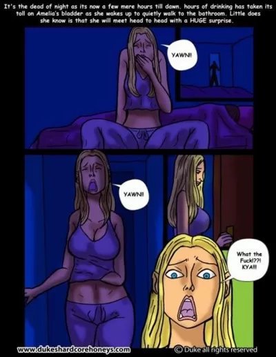 The Sleepover #5 - Page 1