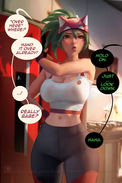 Sakimi chan – Kiriko wants her donut (overwatch) - Page 11