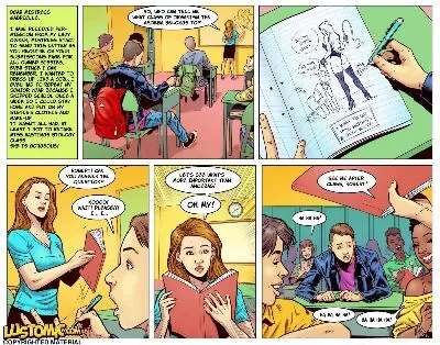 Dear Gabby Teachers Pet – Lustomic - Page 1