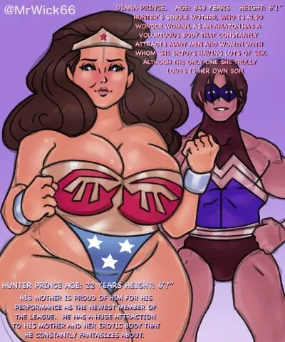 [MrWick] Wonder Milf 2 Jealous Mother - Page 1