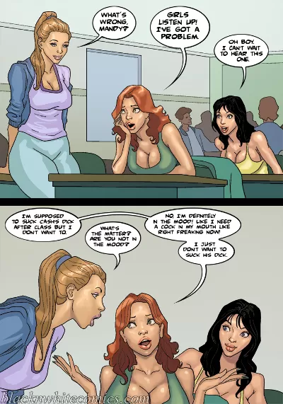 BlacknWhiteComics – Detention 3 - Page 1