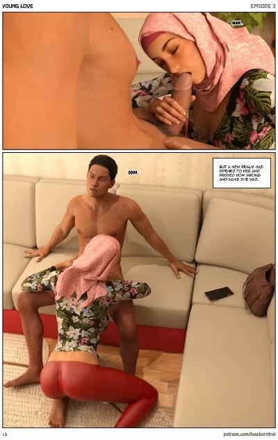 Hijab 3DX- Losekorntrol – Young Love Vol. 3 - Page 12