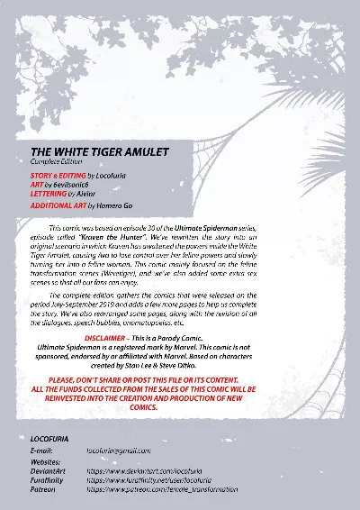 Locofuria – The White Tiger Amulet - Page 1