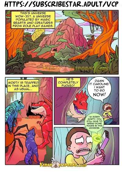 [Ero-Mantic] – Rick And Morty- Pleasure Trip 4 - Page 1