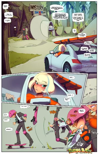 Fred Perry  – Taking a Dip (Gravity Falls) - Page 0