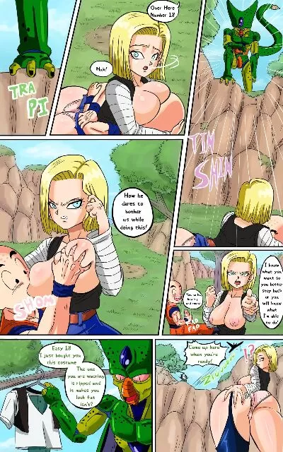 Android 18 Meets Krillin- Pink Pawg (Dragon Ball Z) - Page 5