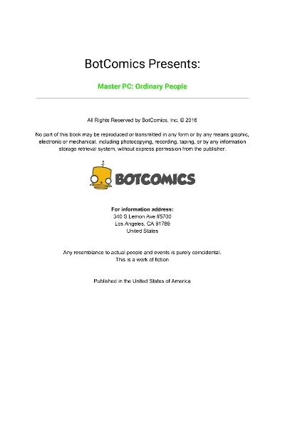 Botcomics- Master PC- Ordinary People 4 - Page 1