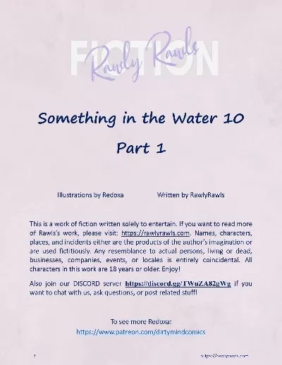 Redoxa – There’s Something in the Water 10 Part 1 - Page 1