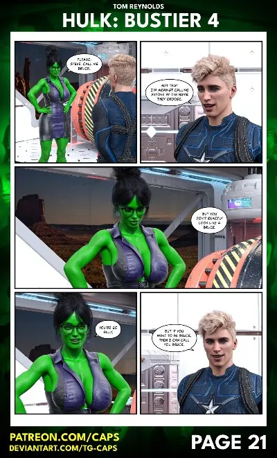 Hulk: Bustier 5 [Tom Reynolds] - Page 21