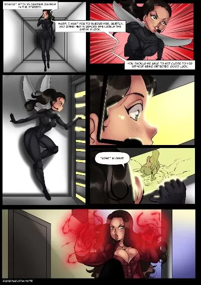 Nyte – The Wasp vs Scarlet Witch (Avengers) - Page 1