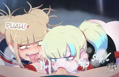 Hornygraphite – Himiko x Harley x Deku - Page 3