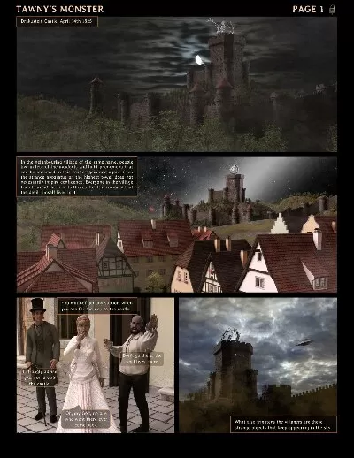 Tawny’s Monster By Tawny Tomsen - Page 1