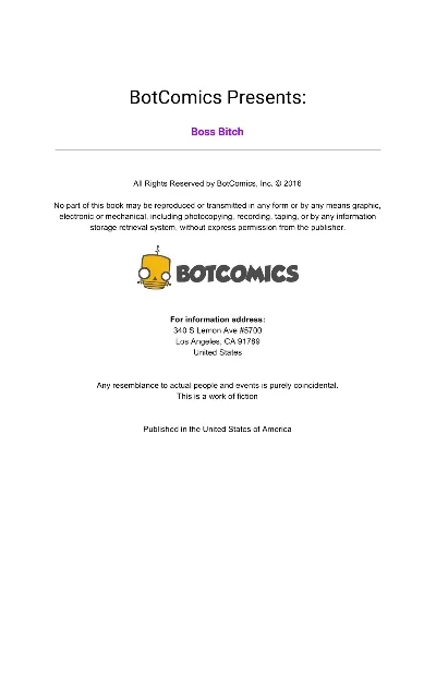 Botcomics – Boss Bitch 3 - Page 1