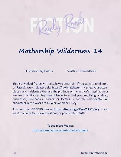 Redoxa – Mothership Wilderness Chapter 14 - Page 1