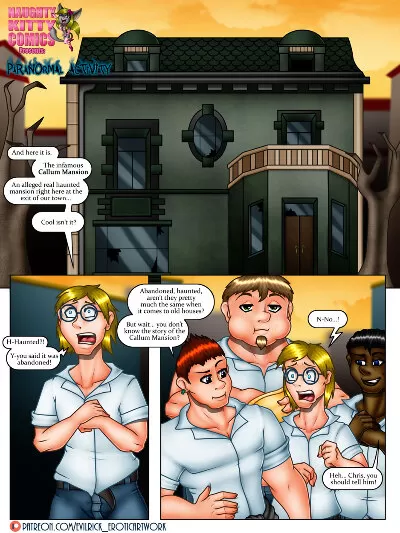 Evil Rick – Paranormal Activity - Page 1