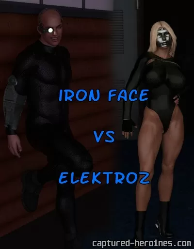 Captured Heroines – Iron Face vs Elektroz - Page 0