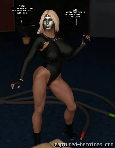 Captured Heroines – Iron Face vs Elektroz - Page 4
